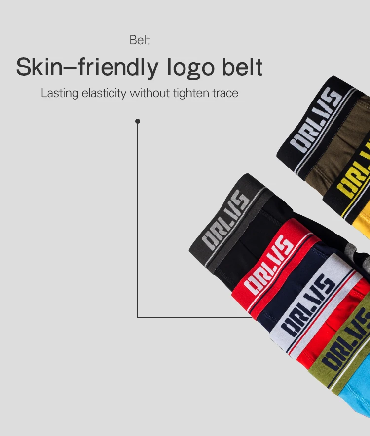 ORLVS Брендовое Мужское нижнее белье мужские боксеры cueca tanga дышащие Ropa Interior Hombre мужские боксеры шорты быстросохнущая сетка calzoncillo мужские