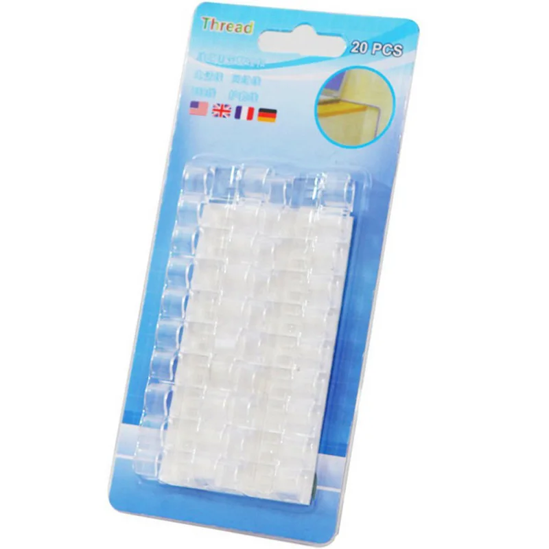 Transparent 20PC 20 шт. мини провода фиксирующее устройство Кабельный органайзер держатель твердая клейкая лента Настольный провод кабельный зажим - Цвет: Transparent 20PC
