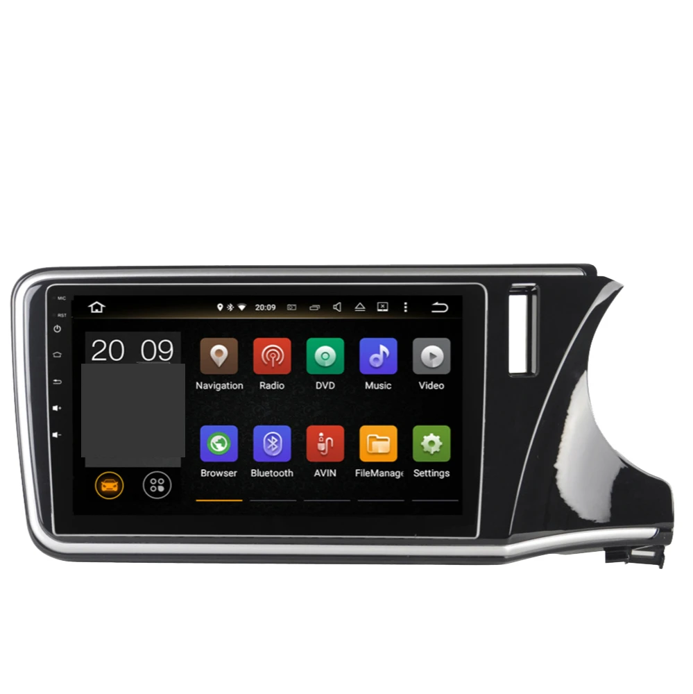 Автомобильный GPS-навигатор 10 1 дюйма для Honda City 2014-2022 автомагнитола с правым