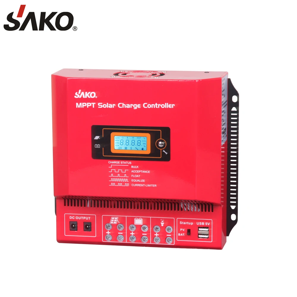 US $313.50 Solar Controller MPPT 12V24V48V 30A 50A 60A 100A Battery Solar Charger For Solar System