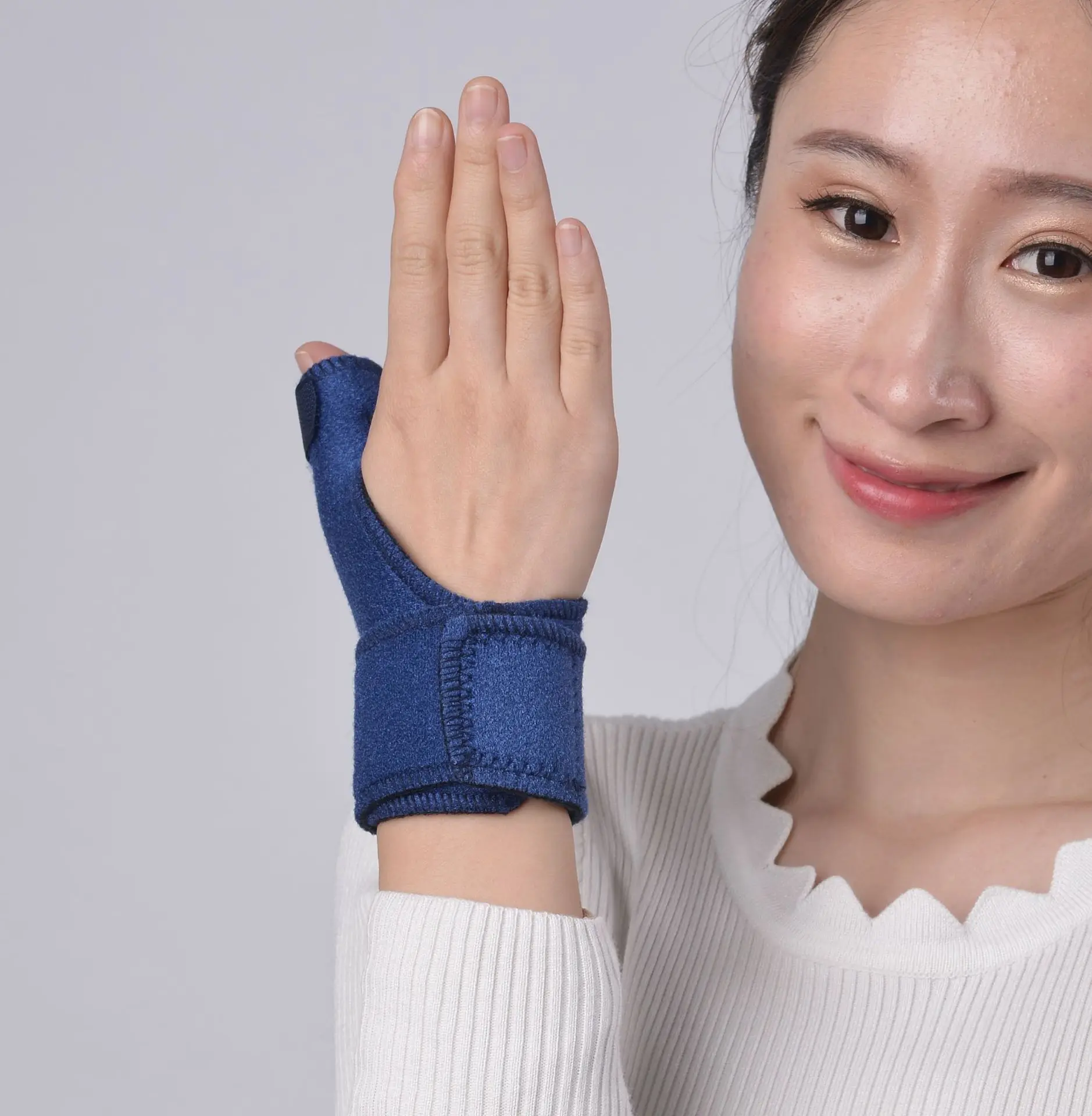 

Hand Thumb Fixing Band Tenosynovitis Mother Hand Mouse Hand Finger Fixed Splint Steel Plate Medical Care Protective Clothing