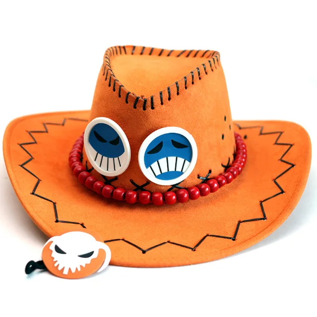 Diocos One Piece Portgas D Ace Cosplay Wigs Costume Hat Bag Tattoo Sticker Cos Props Aliexpress