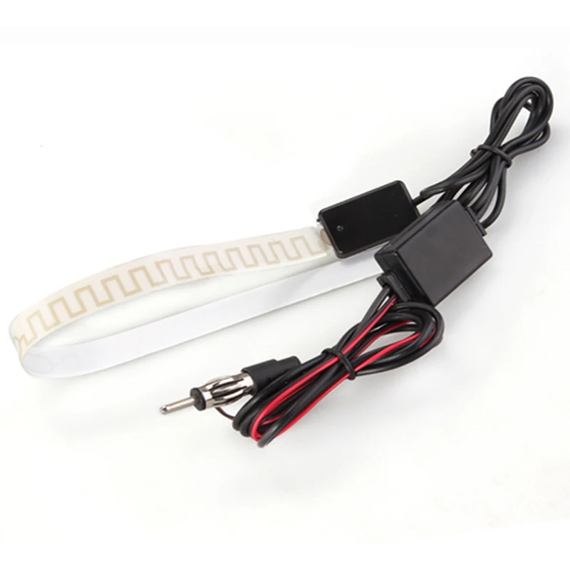 Универсальная Скрытая антенна AM FM на лобовое стекло для автомобиля грузовика 12 В