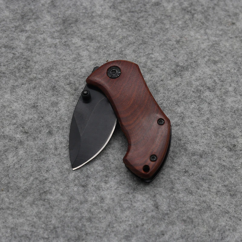 Горячая Распродажа брендовый Складной нож Тактический походный карманный нож 5cr18mov лезвие деревянная ручка Открытый Инструмент SDIYABEIZ