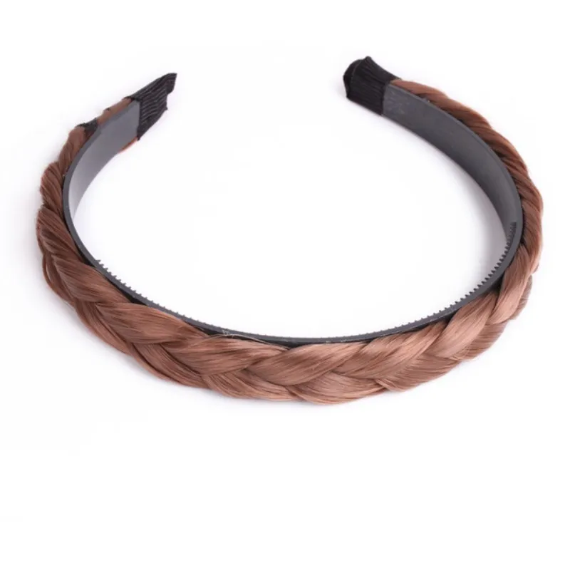 Toothed Non-slip Headbands 1/1.5/1.8cm Fashion Women Twist Hairbands Adjustable Head Band Headwear Girls Braid Hair Accessories head scarves for women Hair Accessories