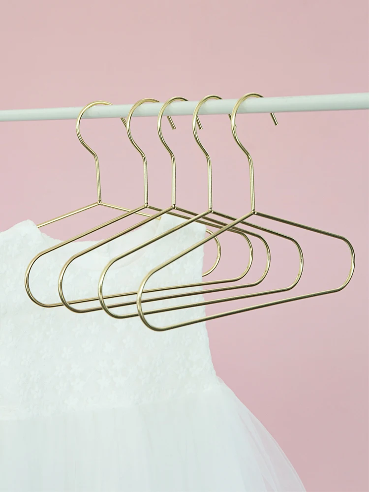 5pcs Nordic Gold Iron Mini Hangers Wall Hook Storage Rack Home Organizer Decoration Accessories For Baby Kid Clothes Dress Towel Hangers Racks Aliexpress