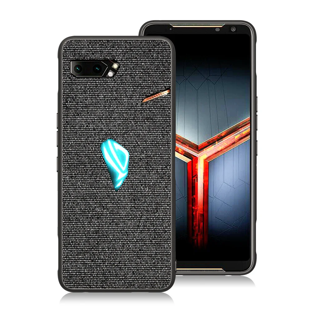 Чехол для телефона Asus ROG Phone2 zs660KL, тонкий мягкий ТПУ чехол для задней панели, Прошитый краями, чехол для Asus ROG Phone II zs660kl Coque