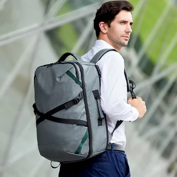 

Fashion Large Capacity Backpack Multi-functional Outdoor Backpack Oxford Cloth MEN'S Business Bag