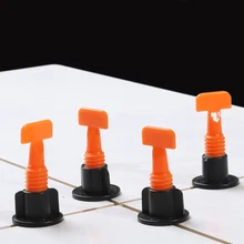 Многоразовый набор инструментов для монтажа плитки для строительства, система выравнивания плитки для напольного и настенного строительства 50 шт./компл