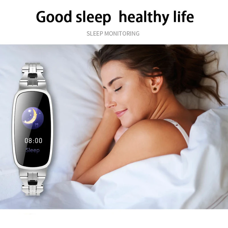 Greentiger B72 Bluetooth Смарт-часы для женщин IP67 водонепроницаемый монитор сердечного ритма кровяное давление камера фитнес-трекер умные часы