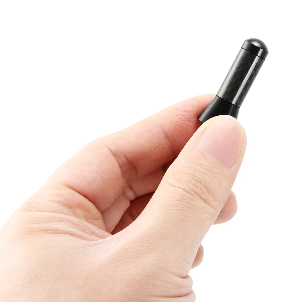 Автомобильная антенна на крыше 3 5 см углеродного волокна короткая Stubby мачта