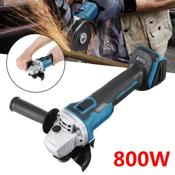 

18V 800W Brushless Angle Grinder Power Tools 100mm Polishing Machine Cutting Tool Without Battery Multi-function Polisher