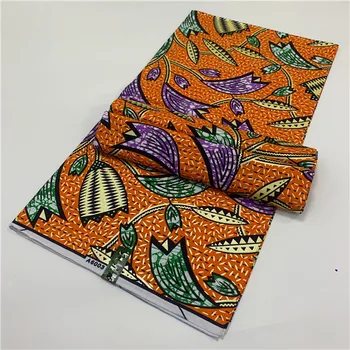 

2020 Beautiful design wax prints Guaranteed veritable african wax fabric Nigerian golded wax style for african ankara dress