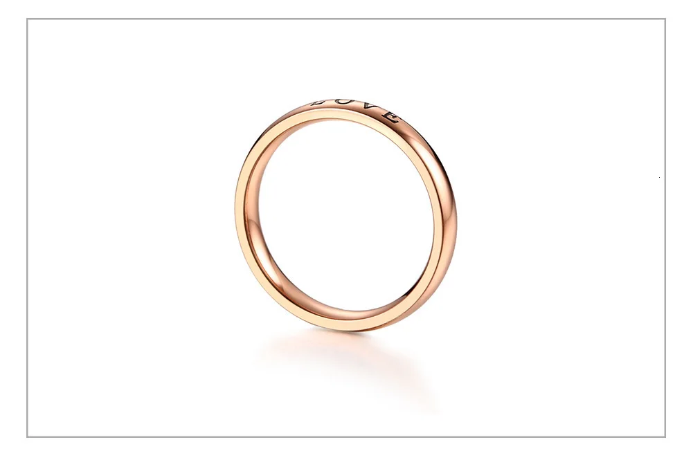 Vnox Вера Надежда Любовь женское кольцо элегантный нержавеющая сталь 3 тона женские аксессуары для вечеринок