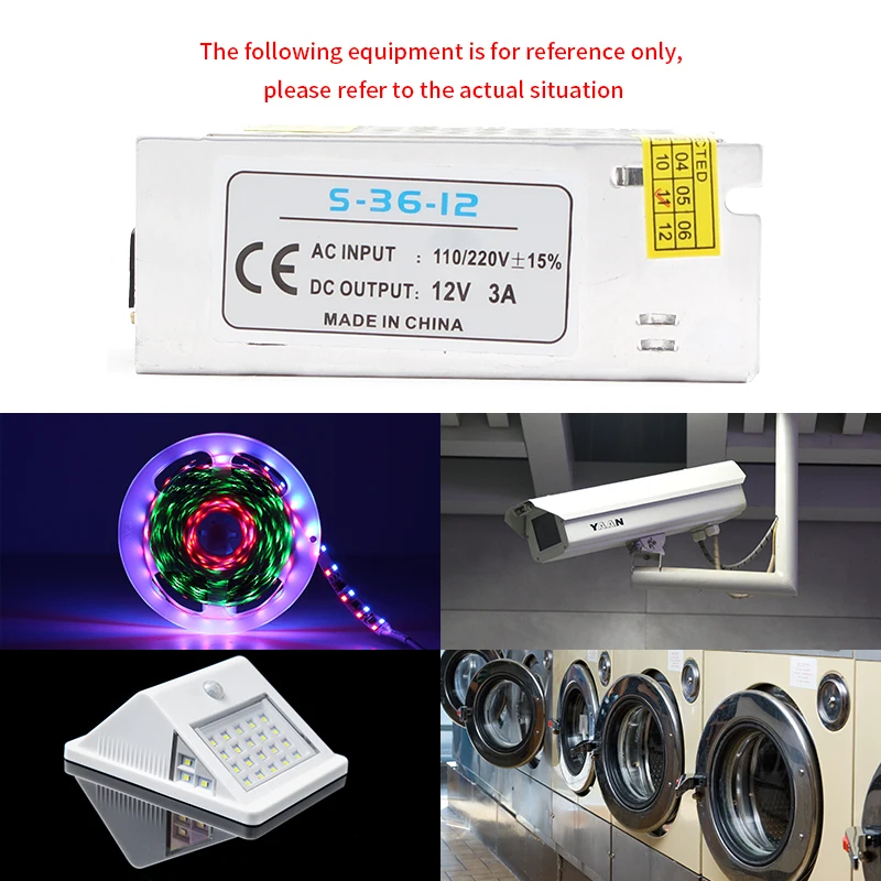 AC DC 3V 9V 15V18V Switching Power Supply 2A 3A 5A 10A 15A 20A 30A 40A 3V 9V 15V 18V Source Power Supply SMPS-5