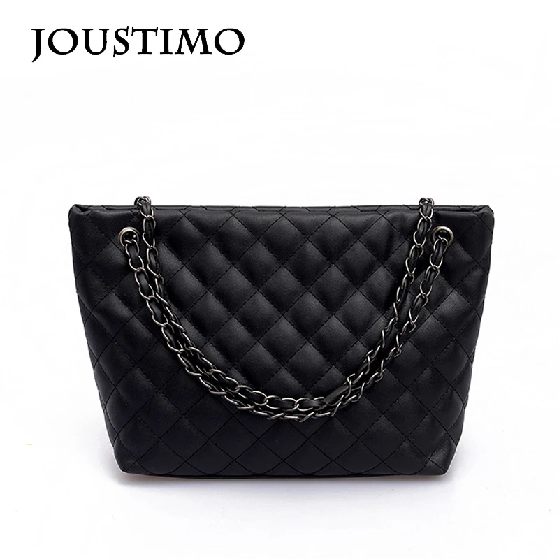 

Large Capacity Women Totes Bags 2019 Luxury Business Diamond Lattice Leather Shoulder Handbags Ladies Top-handle Crossbody Bag