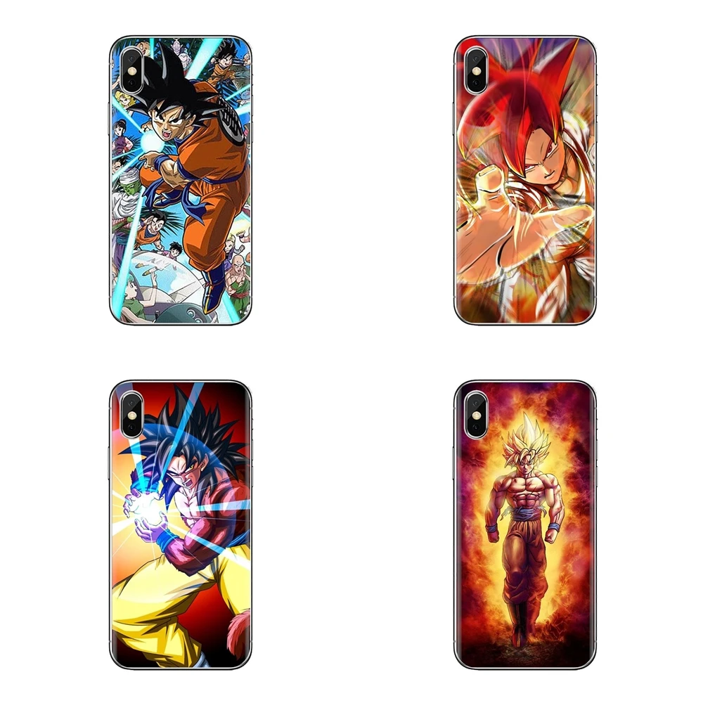 Жемчуг дракона с рисунком из аниме Драконий жемчуг зет прозрачный мягкий чехол