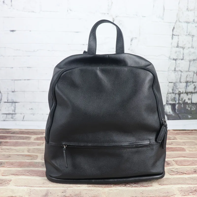 Women Genuine Leather Backpack Female Shoulder Travel Bags Fashion School Bags For Girls Ladies Casual Daypacks Mochilas Bagpack