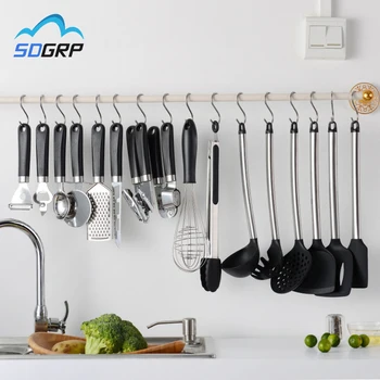 

Silicone Cooking Utensils Set Stainless Steel Handle Kitchen Baking Vegetable Tool Pizza Cake Knife Non-Stick Spatula Shovel