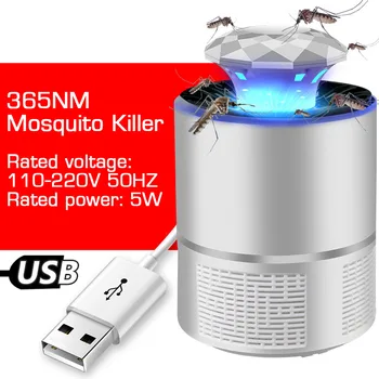 

LED Mosquito Killer Lamp/ Anti Mosquito Trap Electric Mosquito Lamp Home LED Light Bug Zapper Mosquitos Killer Insect Trap Lamp