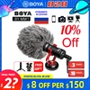 BOYA BY-MM1 Microphone On-Camera Video Recording Mic Microfone for Xiaomi DJI Osmo Pocket DSLR Camera Sony iPhone ► Photo 1/6