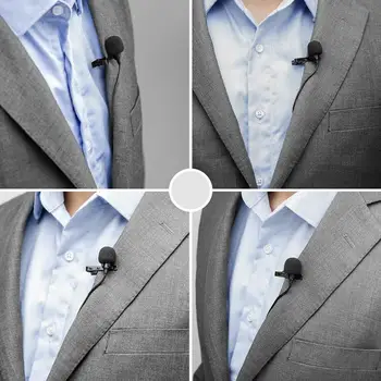 

BOYA BY-M1 BY-M1DM BY-MM1 BY M1 Lavalier Microphone For iPhone Recorder Nikon Camcorder DSLR Canon Camera Zoom Video Smartp K6R8