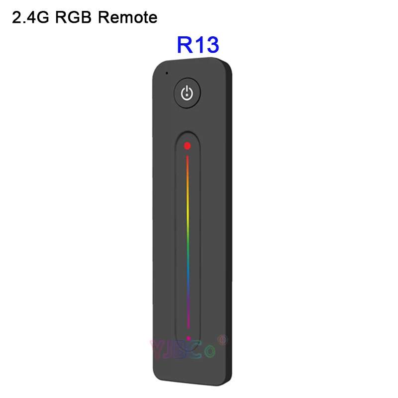 Ультратонкий сенсорный слайд R11 R12 R13 Одноцветный/CT/RGB RF 2,4G пульт дистанционного управления работают с V1 V2 V3 приемник для светодиодный полосы