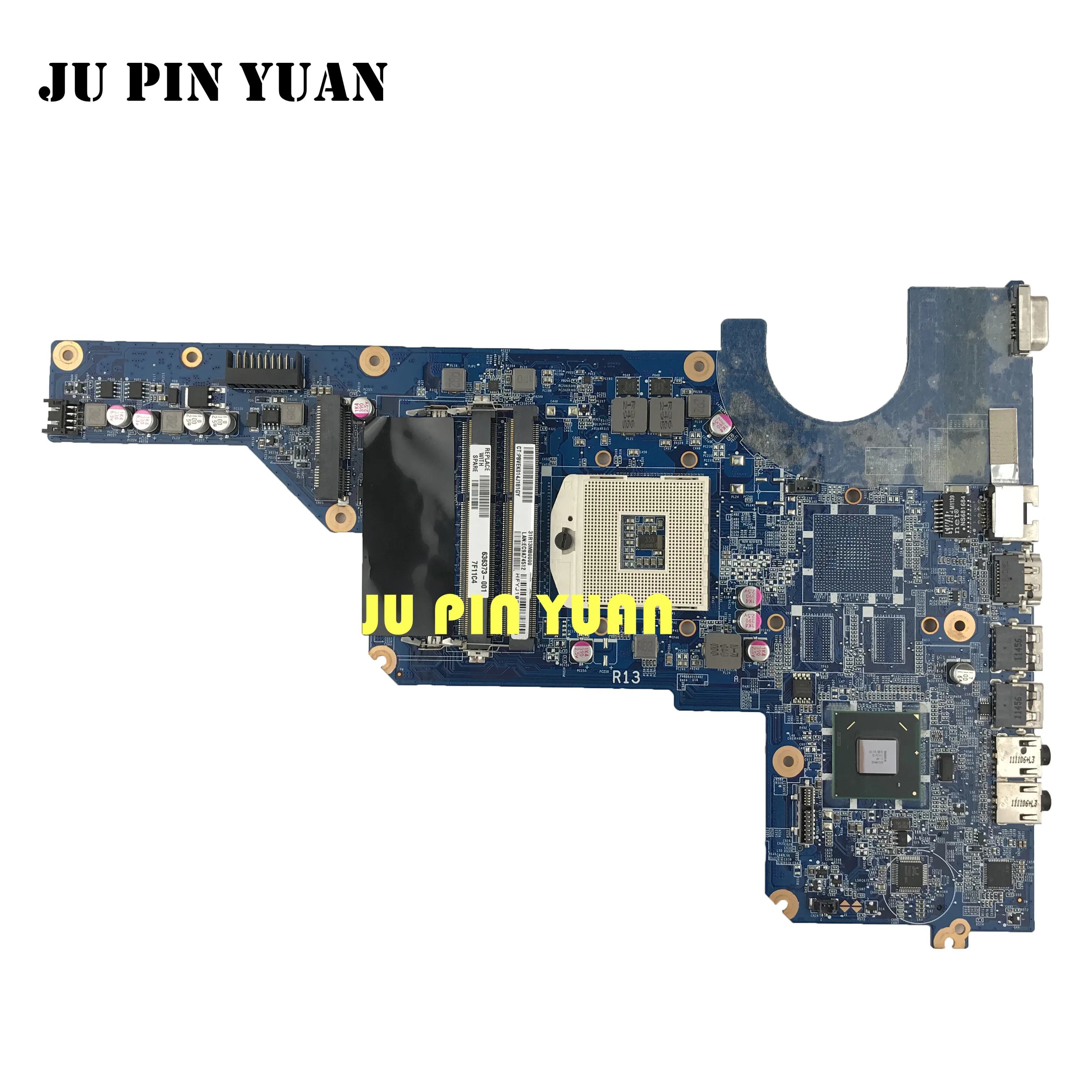 JU PIN YUAN 636373 001 R13 для ноутбука HP Pavilion G4 1000 G6 G7 материнская плата DA0R13MB6E0 DA0R13MB6E1 все
