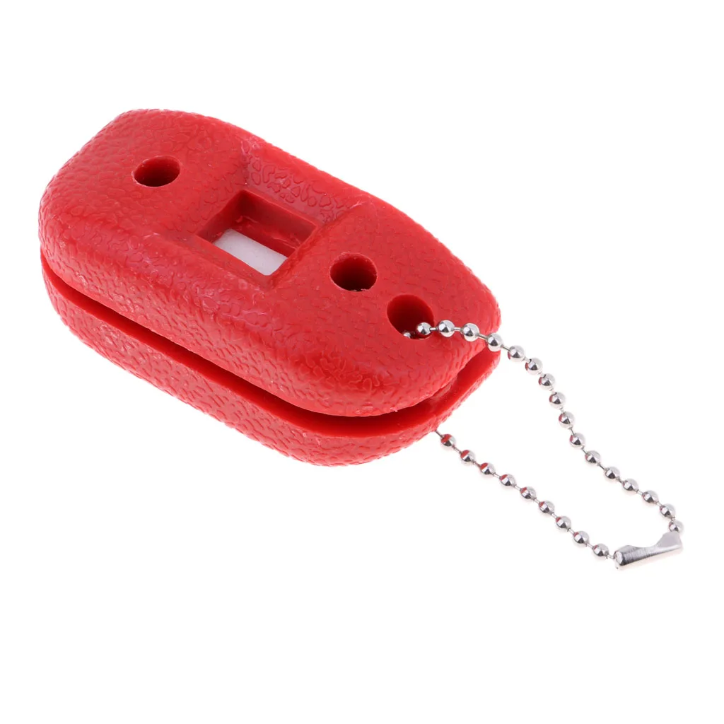 Sandstone Ice Hockey Shoe Sharpener Ice Skate Blade Hockey Sharpening Oilstone Sandstone with Hanging Line Storage Bag