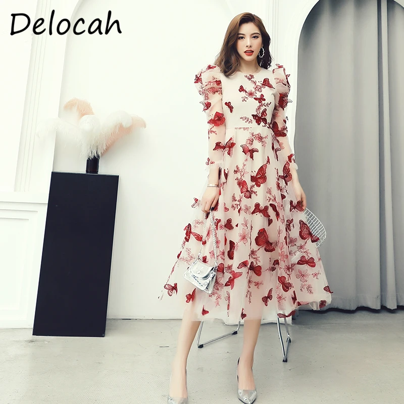 Delocah Women Autumn Fashion Designer Party