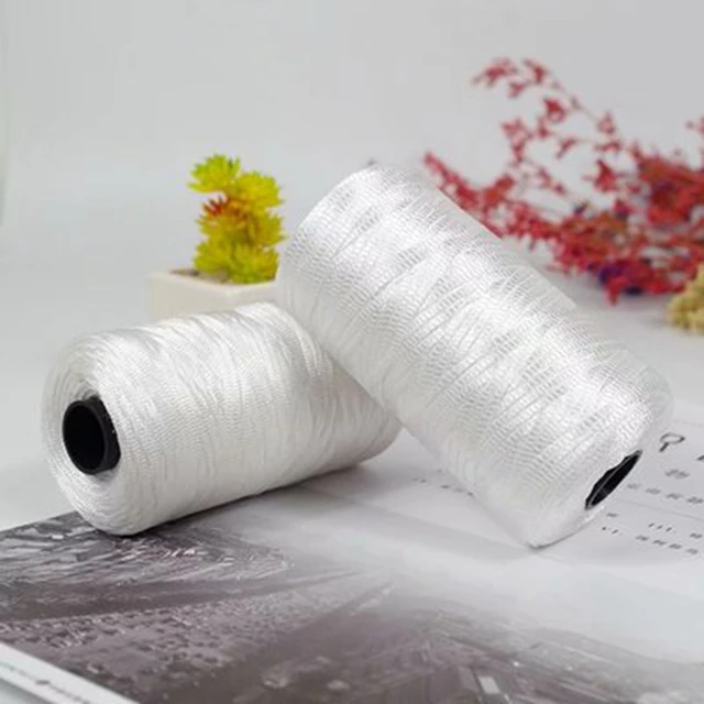 100g/reel  New Summer Crochet Yarn Satin Webbing Designed Blended Fancy Yarn for DIY Hat Handbag Thick Yarn 18