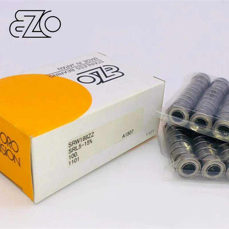 JAPAN EZO Stainless Steel Miniature Ball Bearings 10pcs