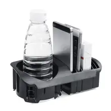 Автомобильный ящик для хранения с центральной консолью, поднос, держатель для стакана, органайзер для телефона Mercedes для Benz C E class W205 W213 X253