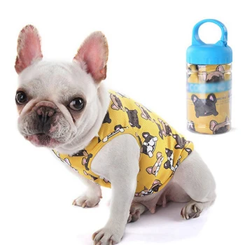 

Summer Dog Vest Shirt Clothes Coat Pet Cat Puppy Cooling Clothing Vests For Puppy Pug French Bulldog Clothing