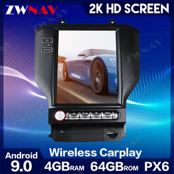 

zwnav PX6 Car GPS Navigation Tesla Radio For Ford Mustang Android Multimedia Player 2014-2018 Auto Stereo Head Unit WIFI BT