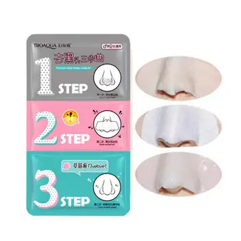 

Face Care Nose Mask Remove Blackhead Acne Remover Clear Beauty Clean Cosmetic 3 Step Kit Masks Face Care Cleaning TSLM2
