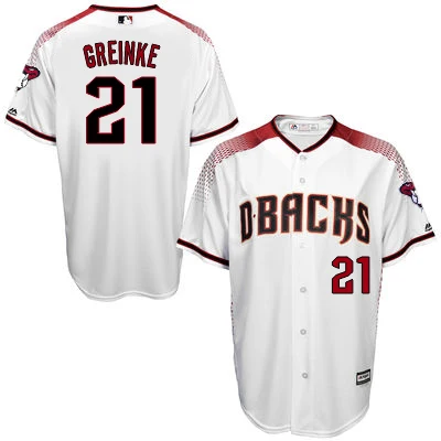 Сшитая Мужская футболка Arizona Paul Goldschmidt Zack Greinke AJ Pollock Randy Johnson FLEX& Cool Base - Цвет: AS PICTURE