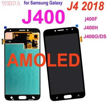 

5.5" AMOLED LCD for Samsung Galaxy J4 2018 J400 j400F J400H J400G/DS LCD Display Touch Screen Digitizer Assembly for J4 2018 LCD