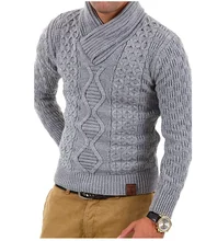ZOGAA Sweater Men Casual Turtleneck Pullover Men Autumn Slim Fit Long Sleeve Jumper Mens Sweaters Knitted Cashmere Pull Homme