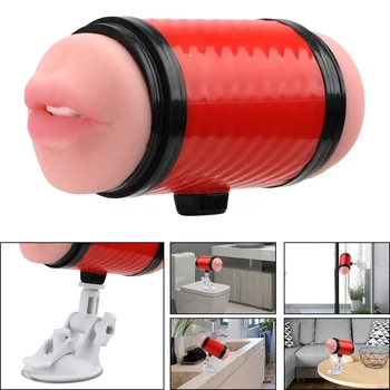 Erotic Machine Male Masturbator Real Pussy Vagina Mouth Sex Toy For Men 18 Penis Enlargement Cock Exerciser Adults Products Shop 2