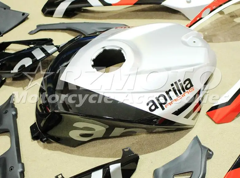 4 подарки ABS впрыск набор подходит для Aprilia RS125 06 07 08 09 10 11 RS4 РСВ 125 2006 2011 обтекатели, серебристый, красный цвета