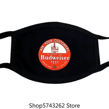 

Budweiser Mask Anheuser Busch Beer Cerveza Tee Men'S Xl New Washable Reusable Mask