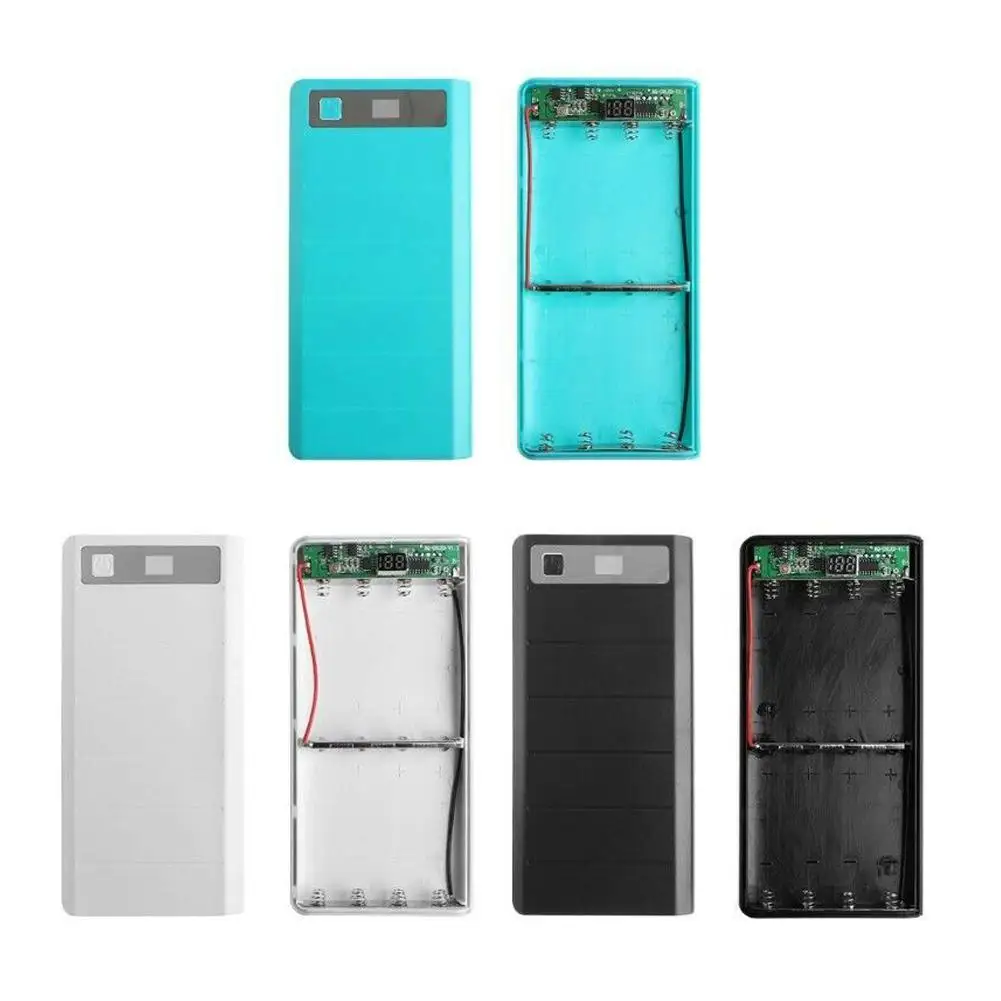 8*18650 Внешний Аккумулятор Чехол DIY Kit 3 USB 18650 держатель для хранения батареи коробка для мобильного телефона зарядное устройство DIY оболочка Зарядка для Xiaomi
