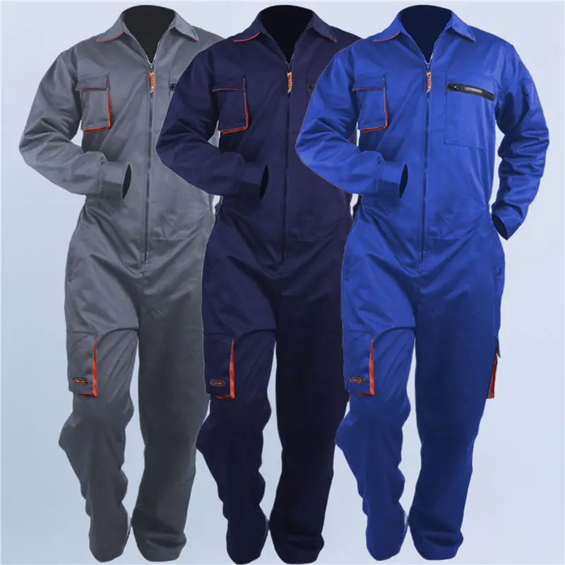 2021Work Overall Uniform Men Women Working Coveralls Welding Suit Car Repair Workshop Mechanic Plus Size clothes