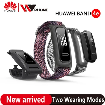 

Huawei Band 4e Smart Band Dual Wrist&Footwear Mode Basketball Data Monitor Waterproof Smart Sports Bracelet