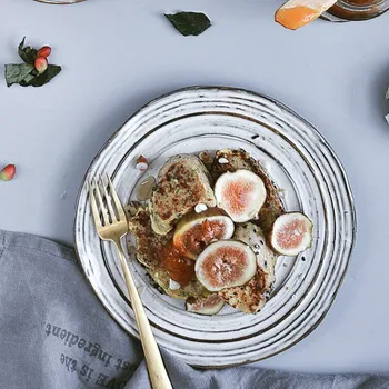 

Japanese White Porcelain Plate Ceramic Dish Dinnerware Sushi Breakfast Cake Tray Dessert Tray Restaurant Dinner Plates WJ120410