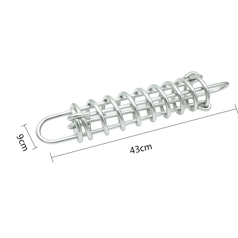 Сверхмощная Лодка Якорь Яхта Док Линия швартовка пружина ржавчина морской класс 316 нержавеющая сталь Аксессуары для лодки