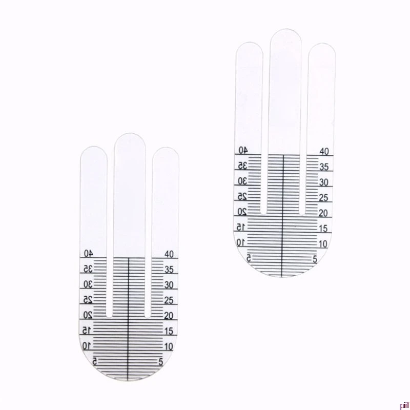 

1 Pair Optical PH Ruler Pupil Height Meter Optometry PH Test Eye Ophthalmic Tool