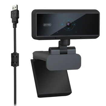 

HD 1080P 5MP Webcam Built-in Microphone Auto Focus Video Call Computer Peripheral Web Camera for PC Laptop Game Cam