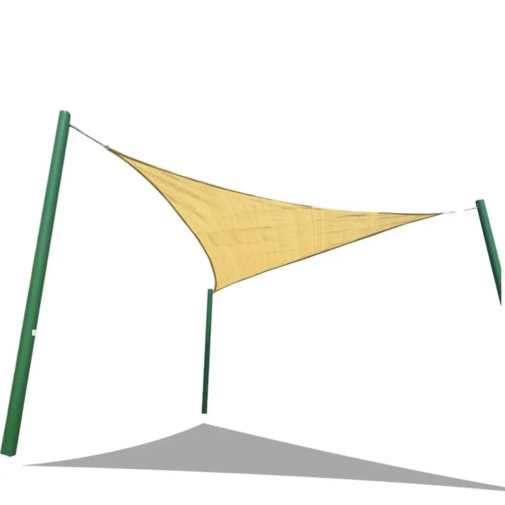 Спорт на открытом воздухе Кемпинг Тент переносная палатка солнцезащитный тент водонепроницаемый складной Треугольник УФ защитное затенение парус Патио Сад
